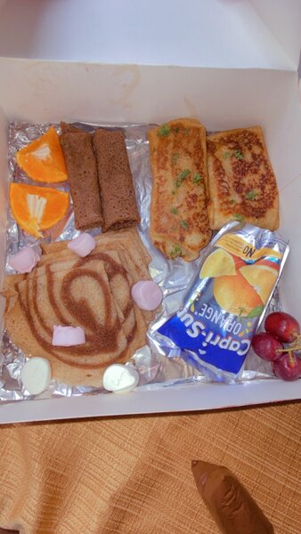 La boxe de crêpes sucrée salée