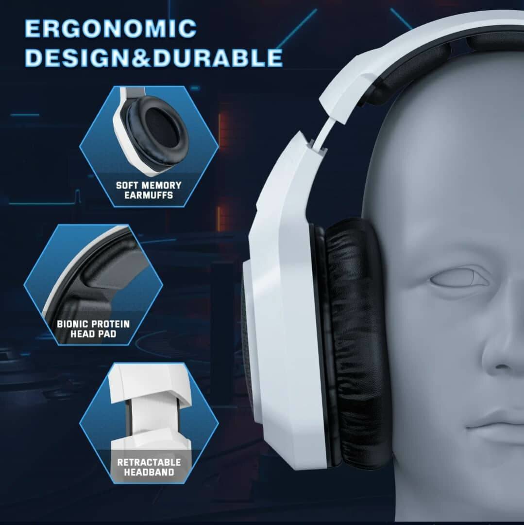 Casque Gaming Sans Fil RGB