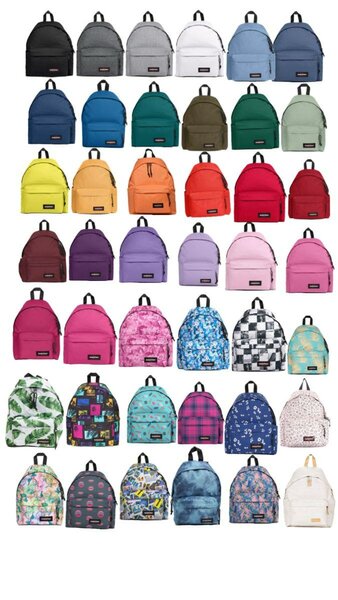 Sac à dos tendance multicolore