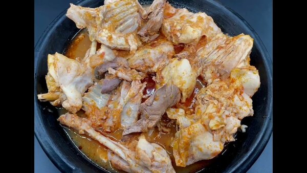 Kedjenou de lapin 1/4