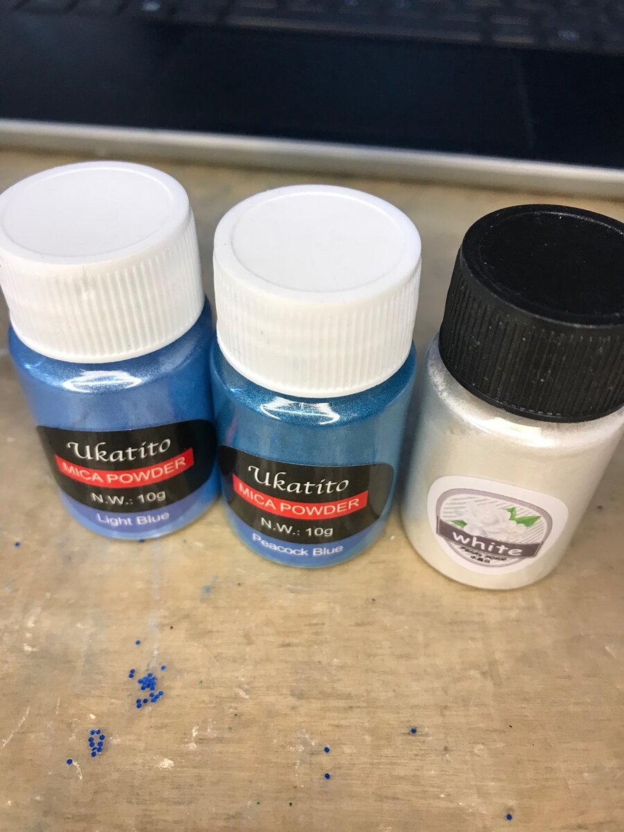 Poudre de Mica Ukatto Multicolore