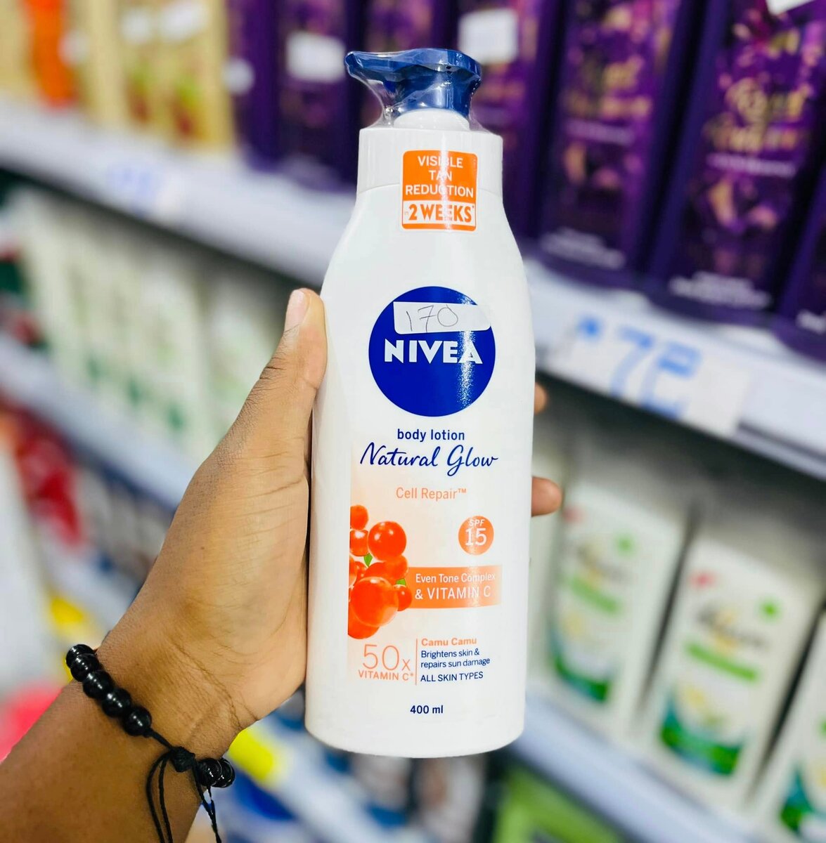 brightening and glowing lotions