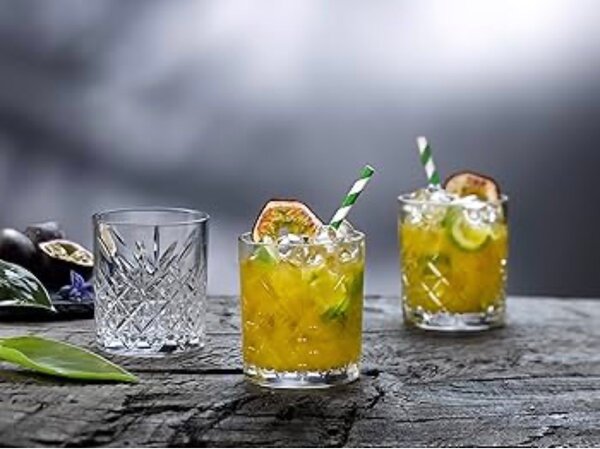 Verres en cristal élégants