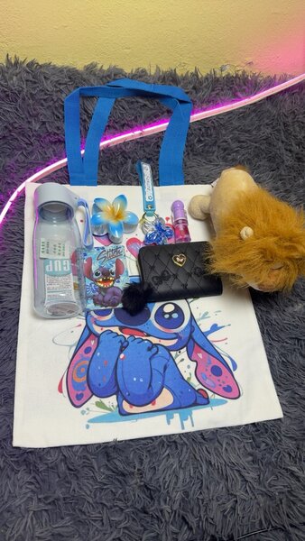 Sac fourre-tout en tissu Stitch