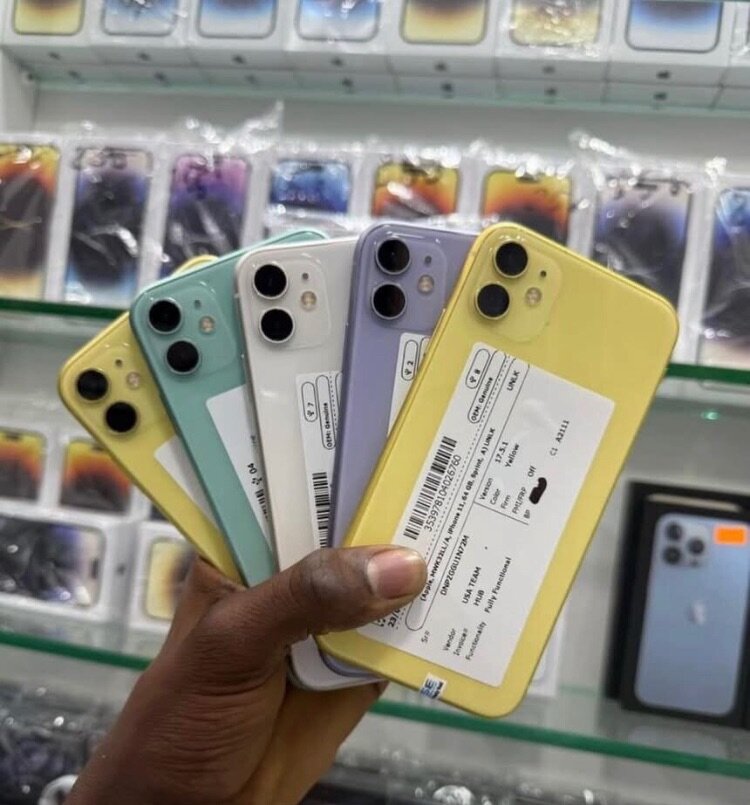 iPhone 11 en Couleurs Variées