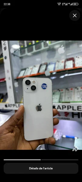 iPhone 128 Go Blanc Neuf