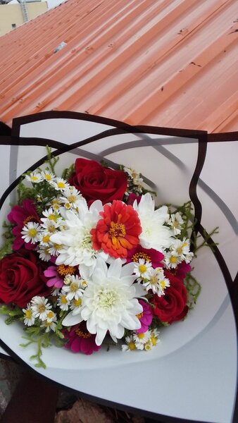 Bouquet de fleurs élégantes