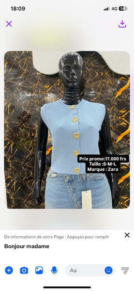 Veste Femme Boutonnée Zara