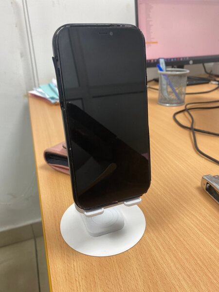 Support Téléphone Réglable Blanc