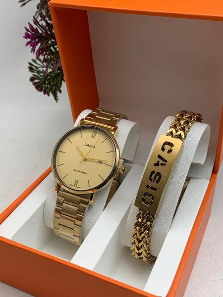 CASIO CHAIN WATCHwith  BRACELE