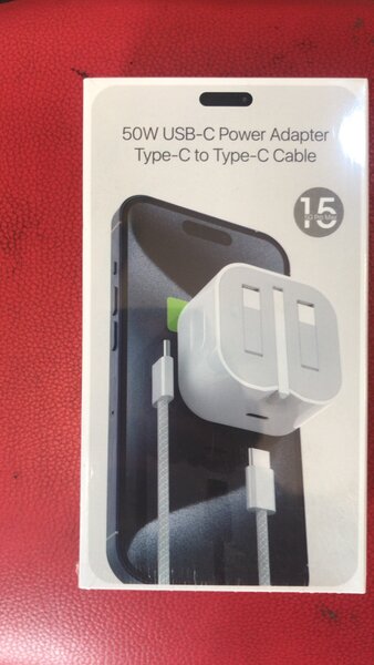 Original 1Phone15 and 16 chargers (typeC to TypeC)