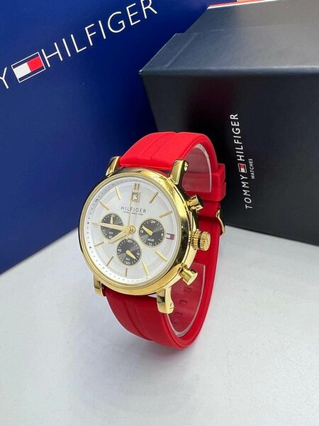 Montre Homme Élégante Rouge