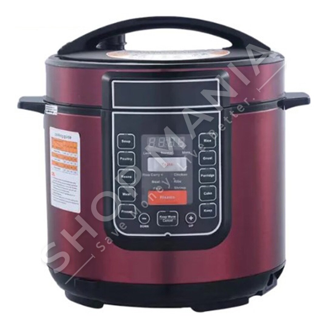 6 LITRE ELECTRIC PRESSURE COOKER POWER 1200WATTS DURABLE STA