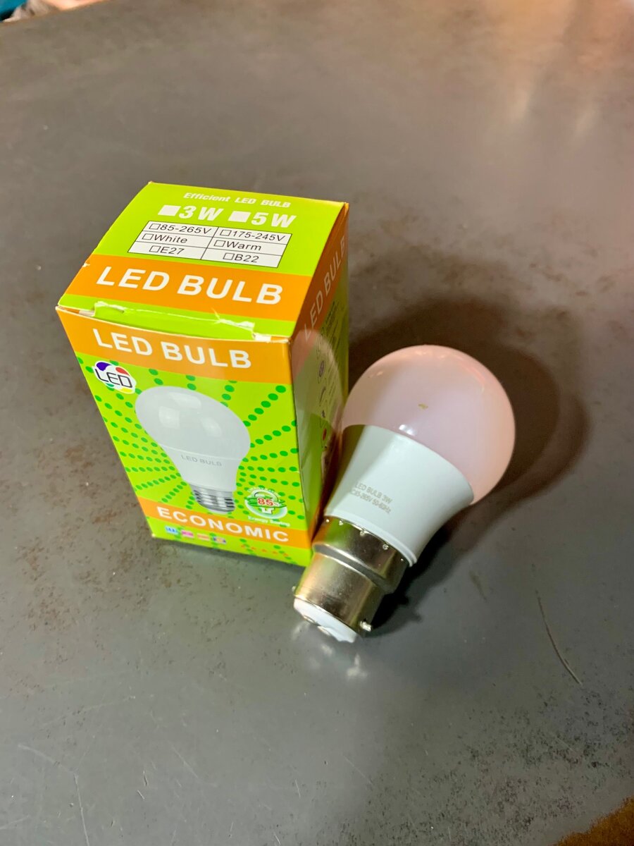 LED BULB 3 watts