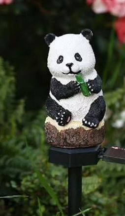 Уличный светильник Панда