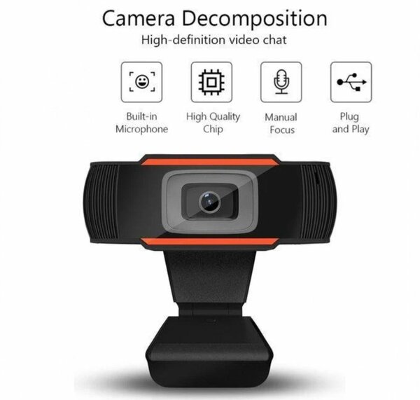 Webcam 720P avec micro