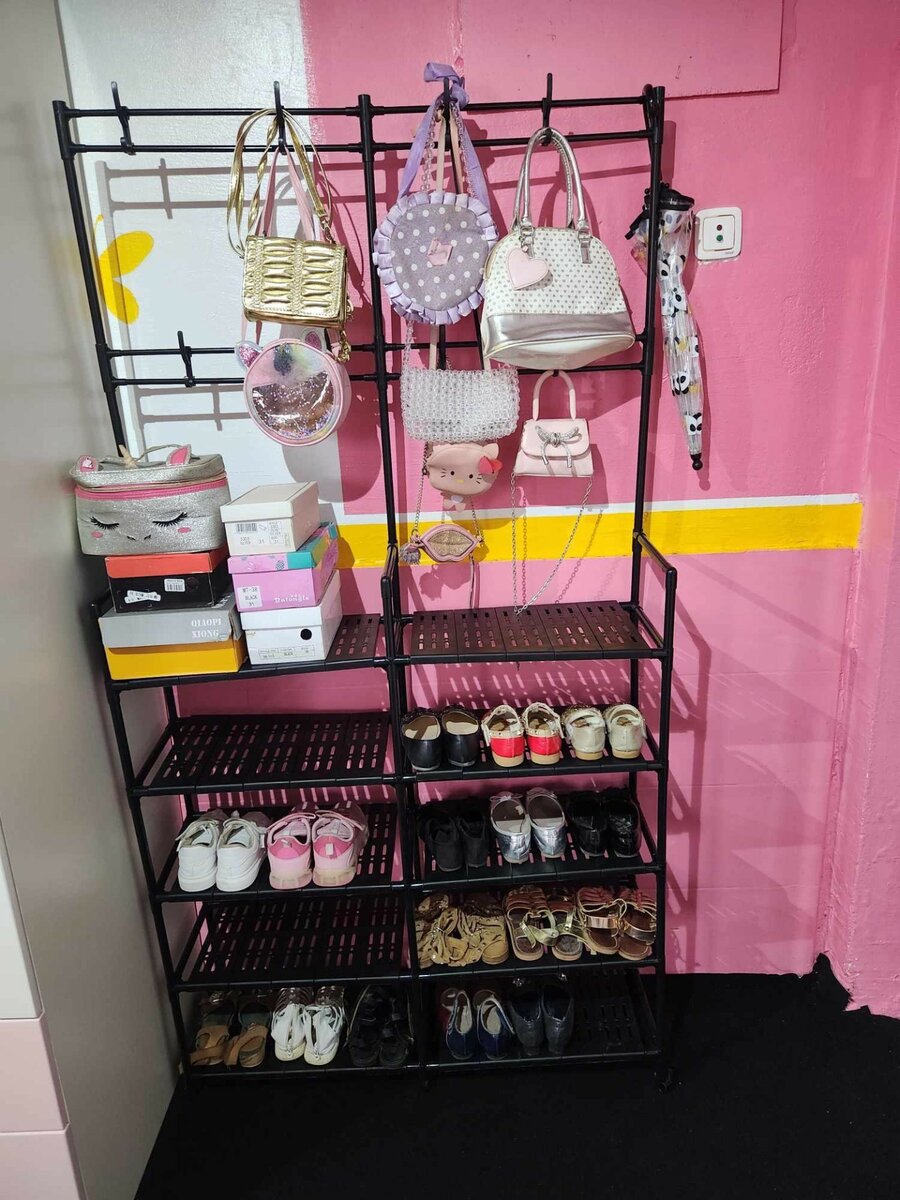 Porte-manteau hybride en silicone et en inox