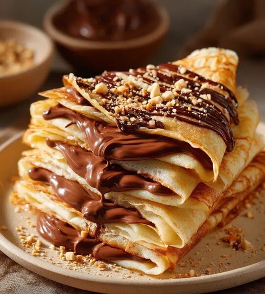 Crêpes au Chocolat
