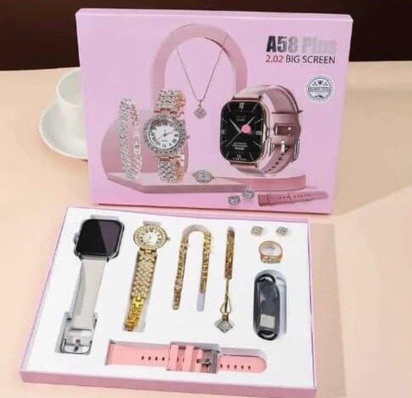 Montre connectée et bijoux