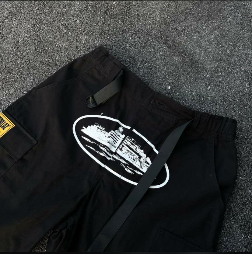 Shorts cargo noirs élégants