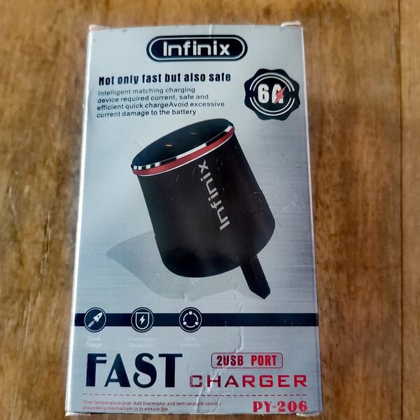 Android Phone Charger (Micro USB Charger) Brand: Infinix