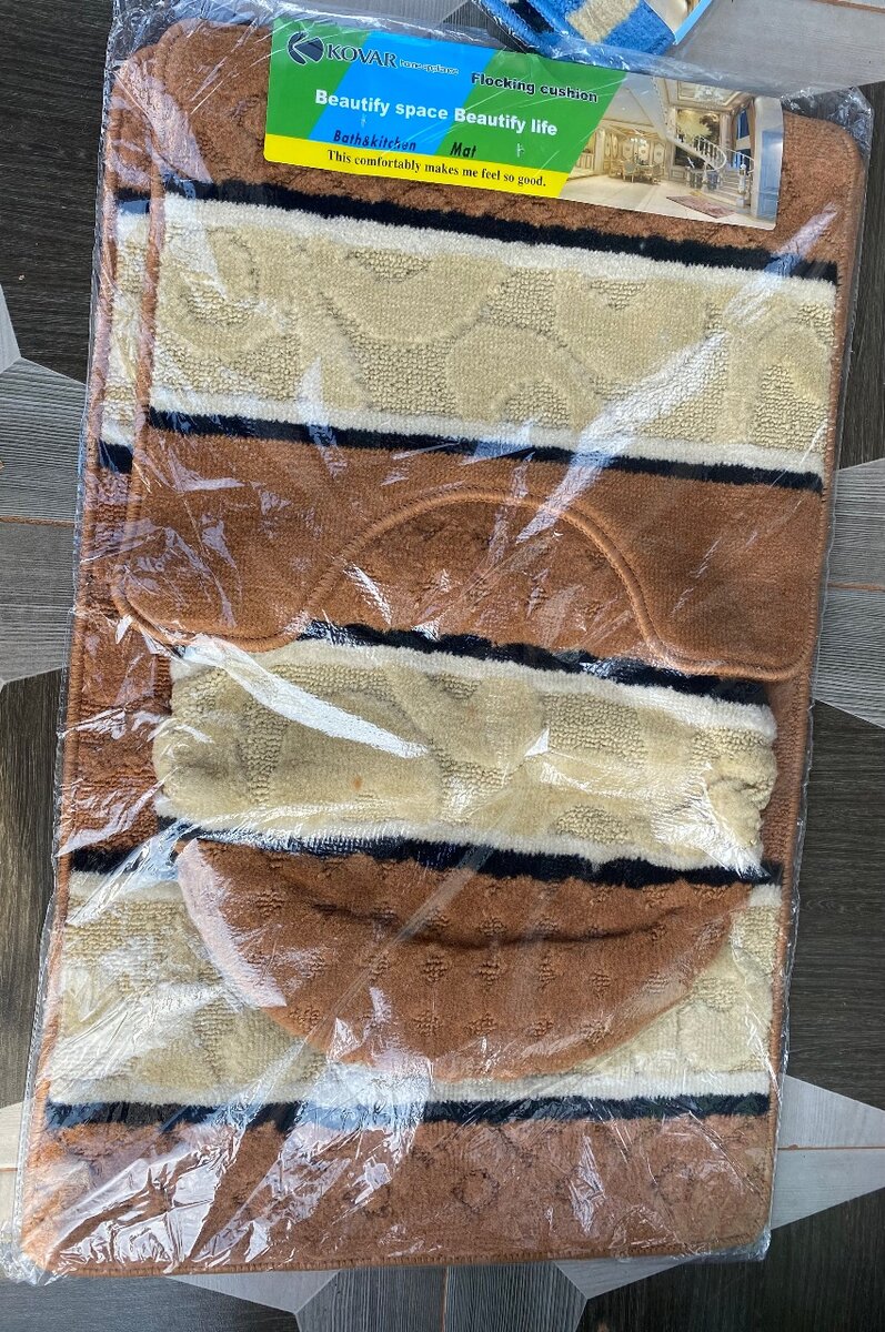 3 Pieces Bathmat set