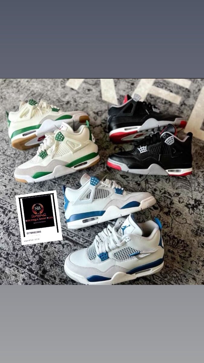 Basket air Jordan 4 authentiqu