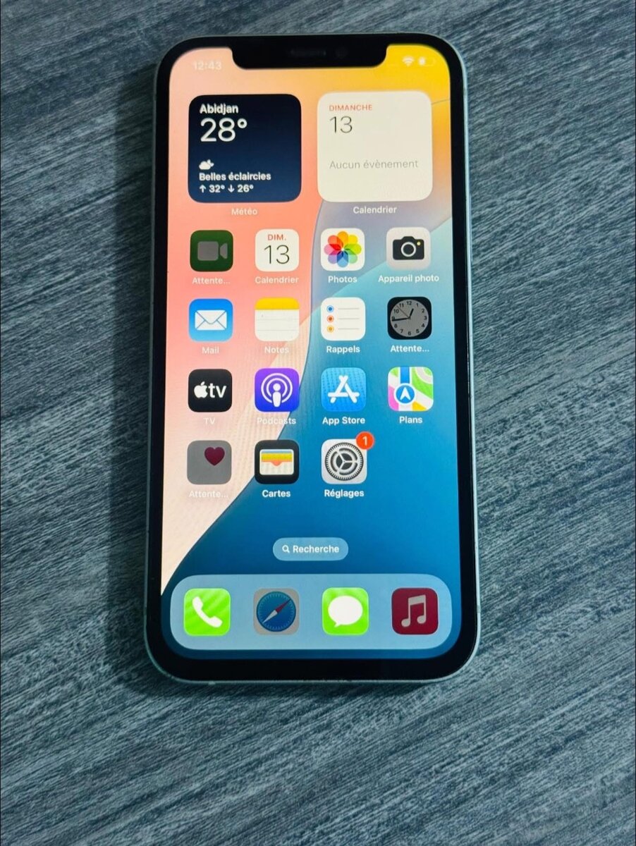 iPhone 12 64gb ( vendu avec re