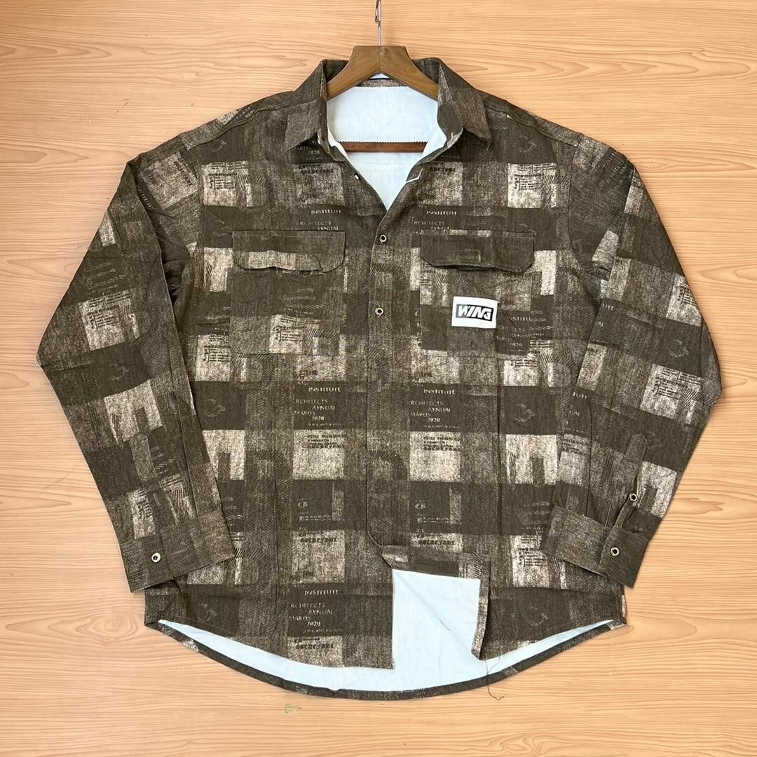 Pattern Flannel OverShirts