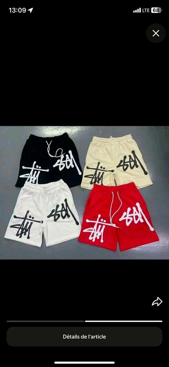 Shorts décontractés graphiques