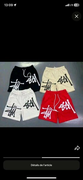 Shorts décontractés graphiques