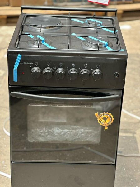 One electric 3 burner gas 4 in 1 stove