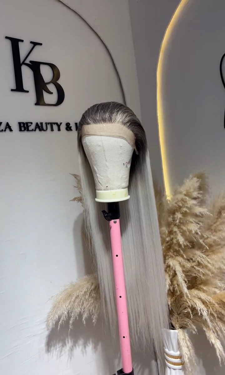 Perruque lace front lisse