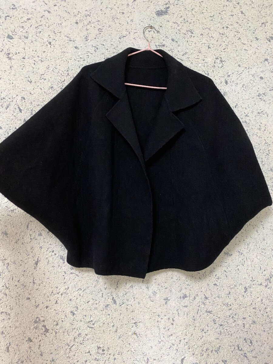 Пончо-пальто