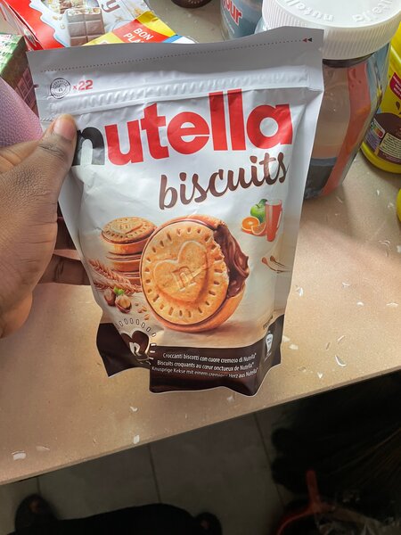 Biscuits croustillants Nutella
