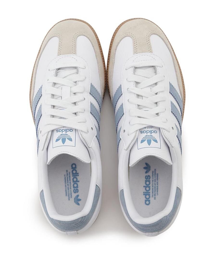 Adidas Samba bleu ciel Femme