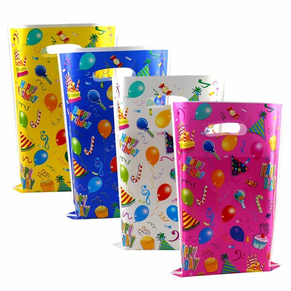 Sachets Cadeau d'Anniversaire Colorés