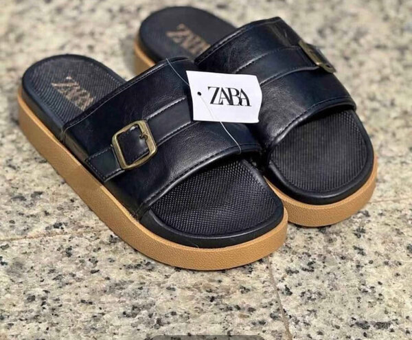 Sandales confort cuir homme