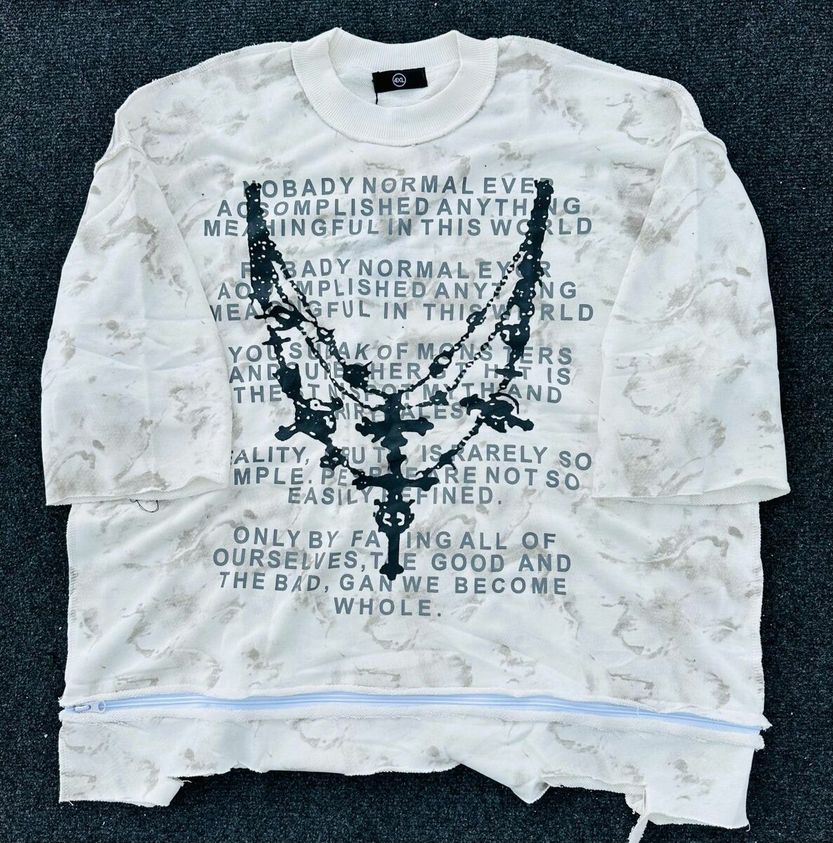 Sweat-shirt tendance oversize