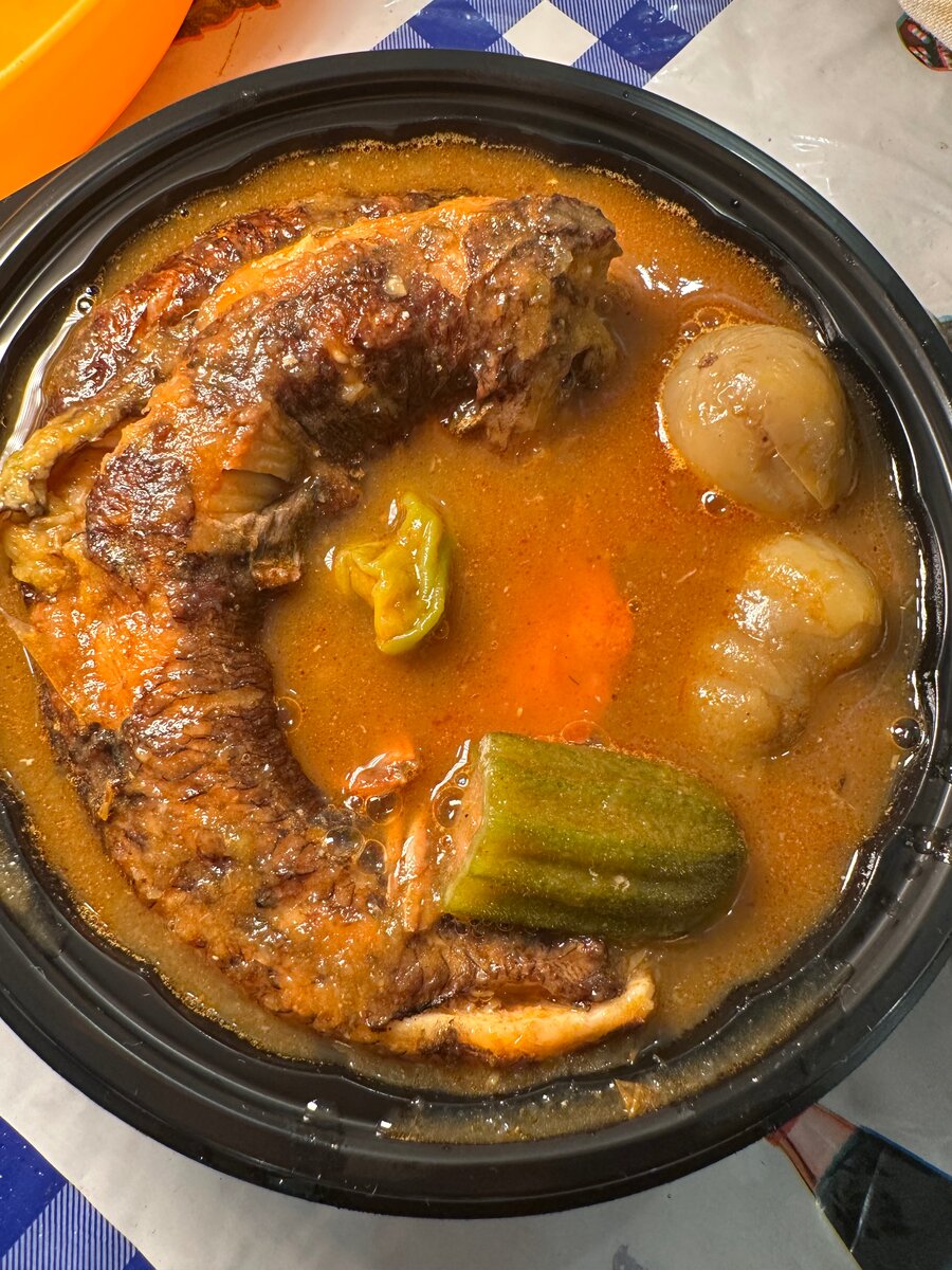 Foufou  sauce claire