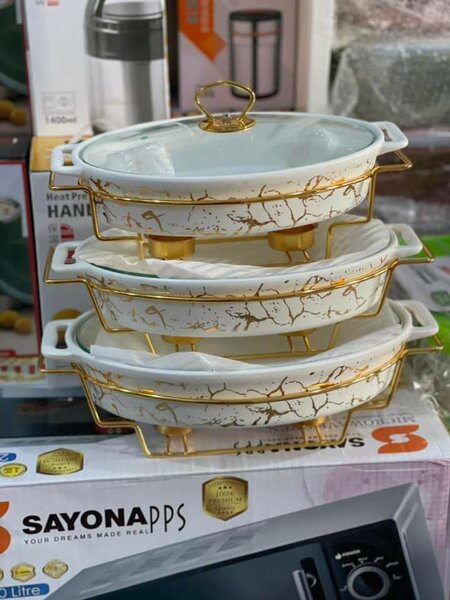 CERAMIC CHAFFING DISH