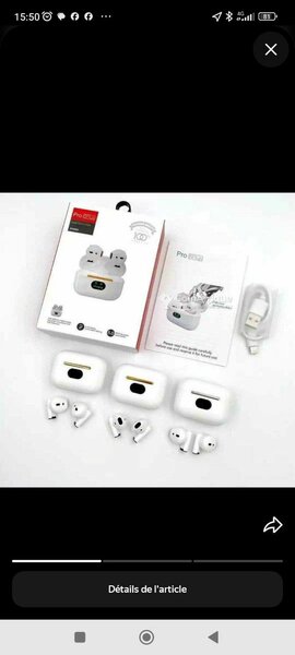 Écouteurs sans fil Bluetooth