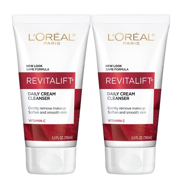 LOréal revitalift daily cream cleanser with vitamin c