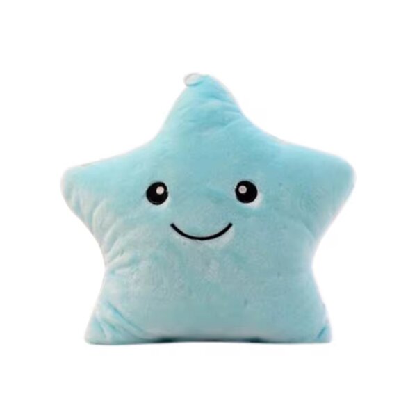 Coussin étoile lumineux LED