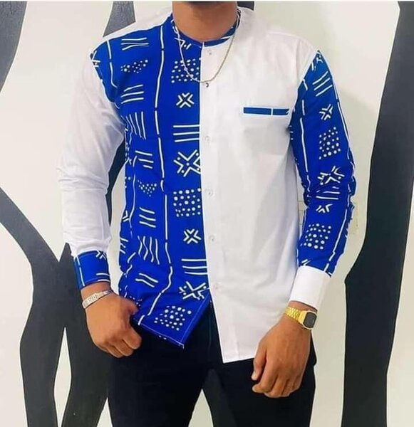 Chemise homme élégante à motifs