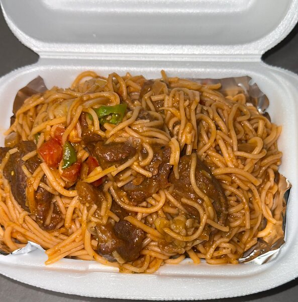 Spaghettis Diallo à la viande