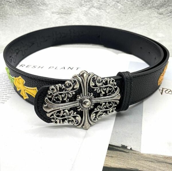 Ceinture en cuir avec boucle