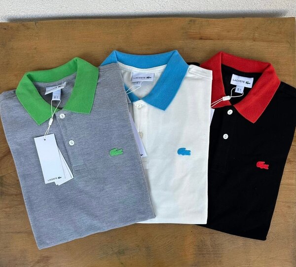 Lot de 3 polos classiques