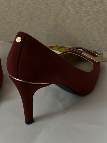 Туфли из замши