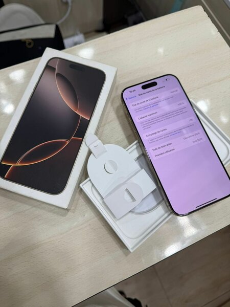 iPhone 16 Pro Max Doré Neuf
